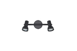CANTAR - Lampa sufitowa - reflektorki 2xGU10 - kolor czarny