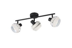 ISLA - Lampa - montaż do sufitu i ścian 3xE14 - kolor szary i odcienie szarości