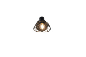 YAKO - Lampa - montaż do sufitu i ścian 1xE14 - kolor czarny