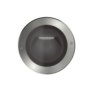 MOOM oprawa gruntowa LED matowy nikiel Ø18,5 cm 14W 3000K IP67 1493lm