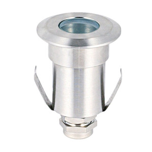 BLAK oprawa gruntowa LED stal nierdzewna Ø4,2 cm 1W 3000K 10° IP68 180lm