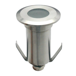 BLAK-2 oprawa gruntowa LED stal nierdzewna Ø5,2 cm 3W 3000K 10° IP68 200lm