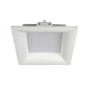 Kwadratowa oprawa gipsowa LED 23W 3000K 1935lm 33×33cm do malowania IP20