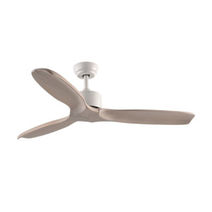 Air biały wentylator sufitowy z pilotem 65W Ø132cm 3 prędkości 3 łopatki