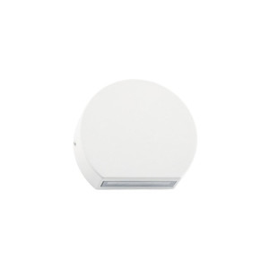 Lun biała oprawa zewnętrzna ścienna LED 3W 3000K IP54 10cm