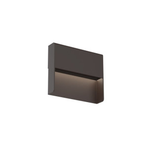 Wop rdzawo-brązowa oprawa zewnętrzna LED 3W 2700K 88lm CRI90 IP65 12,1cm