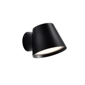 Kupo czarny piaskowy kinkiet zewnętrzny GU10 IP65 Ø11,5cm max 12W