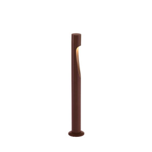 Korn rdzawy brąz 3000K słupek ogrodowy LED 6W CRI90 IP65 60cm