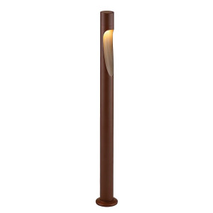 Korn rdzawy brąz 3000K słupek ogrodowy LED 6W CRI90 IP65 80cm
