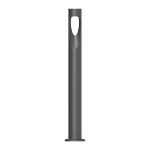 Korn antracyt 3000K słupek ogrodowy z bocznym światłem LED 6W CRI90 IP65 80cm