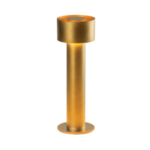 ORA matowe złoto – przenośna lampa stołowa LED 2,2W CCT 2200/2700/3000K IP65 z akumulatorem