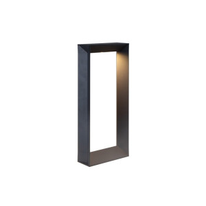 Void antracyt wys. 50cm LED 8,5W 750lm 3000K IP65 prostokątna lampa ogrodowa z regulacją światła 30°