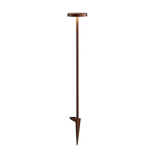 Mush 2 rdzawy brąz 80,8cm DC24V LED 8W 3000K 180° CRI>90 IP65 słupek ogrodowy