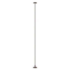 Jade 3 rdzawy brąz 113,4cm okrągła lampa ogrodowa LED 1W 2700K CRI>90 IP65 z podstawą i grotem