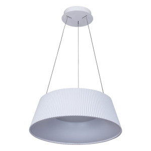 AELIA biała Ø46cm LED 30W 3000K 1650lm ściemniana lampa wisząca