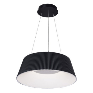 AELIA czarna Ø46cm LED 30W 3000K 1650lm ściemniana lampa wisząca