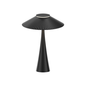Amelie czarna okrągła Ø30cm LED 18W 3000K 2044lm CRI>90 lampa stołowa