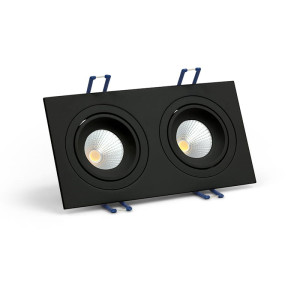MODI SQ DUE 2x10W 2x829 lm 4000K czarna OXYLED M1502008/2x10W 4K czarny