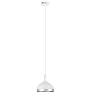 Kevin biało - srebrna lampa wisząca Rabalux 2709