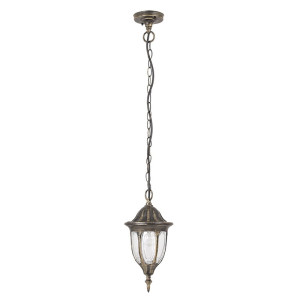 Milano Antyczne złoto IP43 E27 Lampa wisząca zewnętrzna Rabalux 8374