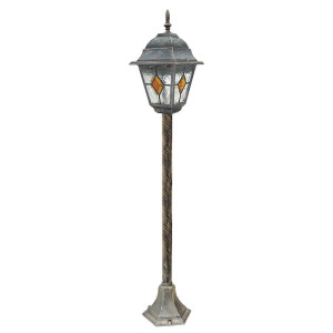 Monaco Antyczne złoto wys. 1,06 IP43 E27 Lampa stojąca Rabalux 8185