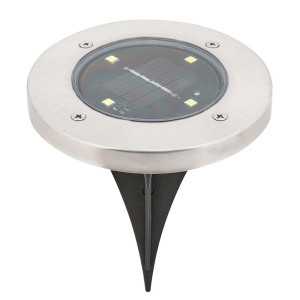 Dannet solarna LED 0,24W z czujnikiem zmierzchu 3000K IP44 Lampa gruntowa Rabalux 7975 ( na stanie 30szt.)