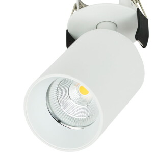 LACCE MINI Biała LED 9,2W 3000K CRI>90 Lampa podtynkowa ruchoma OXYLED 455521