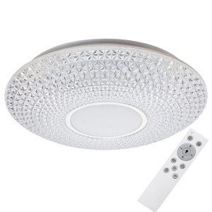 Coralia LED 72W śr. 51cm. z pilotem, barwa światła zmienna, Lampa sufitowa Rabalux 1519