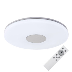Nolan LED 72W śr. 45cm. z pilotem, barwa światła zmienna, Lampa sufitowa Rabalux 1428
