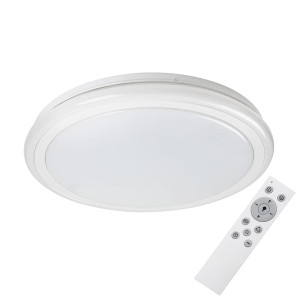 Leonie 32W śr. 40cm. z pilotem, RGB, zmienna barwa światła, Lampa sufitowa Rabalux 1510