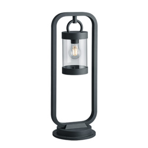 Sambesi Antracyt Wys. 60cm z czujnikiem zmierzchu E27 IP44 Lampa ogrodowa stojąca Trio 504160142
