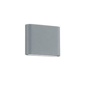 Thames II Tytanowy LED 2x2,5W szer. 11,5cm. IP54 3000K Kinkiet zewnętrzny Trio 227560287