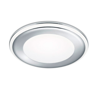 Aura Chrom LED 10W śr. 14,8cm 3000K Oprawa wpuszczana Trio ( 6 szt. dostępnych od ręki. Wysyłka 24 h. )