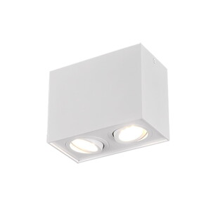 Biscuit Biały mat 2xGU10 Downlight Trio