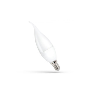 LED 8W E14 DECO 6000K Świeczka Spectrum