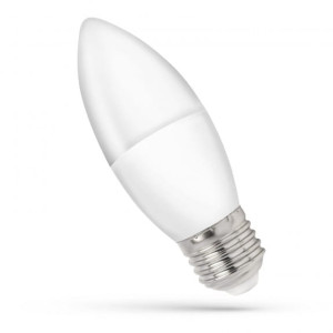LED 8W E27 6000K Świeczka Spectrum