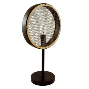 Arete czarna metal E14 IL MIO Lampka stołowa