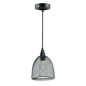 VIGO E27 czarna Lampa wisząca IL MIO