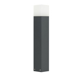 Cube Ciemny popiel wys. 58cm. E27 Lampa ogrodowa stojąca CB-580 DG