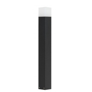Cube Czarna wys. 83cm. E27 Lampa ogrodowa stojąca CB-830 BL