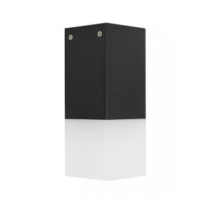Cube Czarna E27 Lampa sufitowa zewnętrzna CB-S BL