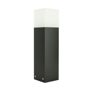 Cube Max Czarny wys. 40cm. E27 Lampa ogrodowa stojąca CB-MAX 400 BL