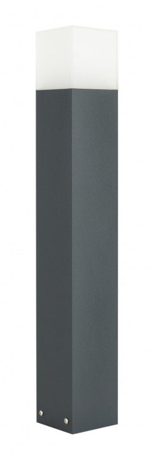 Cube Max Ciemny popiel wys. 70cm. E27 Lampa ogrodowa stojąca CB-MAX 700 DG