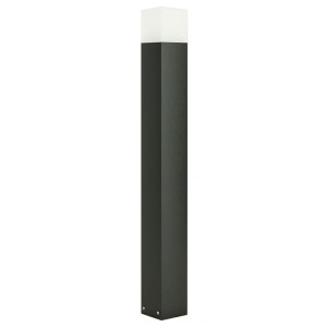Cube Max Czarna wys. 100cm. E27 Lampa ogrodowa stojąca CB-MAX 1000 BL