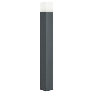 Cube Max Ciemny popiel wys. 100cm. E27 Lampa ogrodowa stojąca CB-MAX 1000 DG