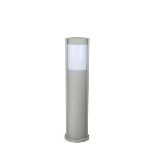 ELIS Srebrna wys. 65cm. Lampa ogrodowa stojąca TO 3902-H 650 AL