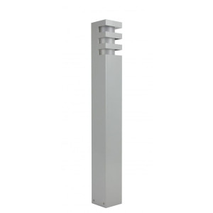 RADO 1 Srebrny wys. 75cm. Lampa ogrodowa stojąca RADO 1 AL