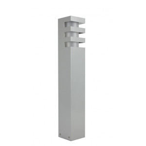 RADO 2 Srebrny wys. 50cm. Lampa ogrodowa stojąca RADO 2 AL