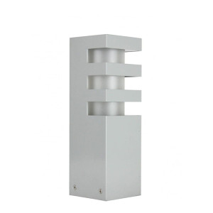 RADO 3 Srebrny wys. 25cm. Lampa ogrodowa stojąca RADO 3 AL