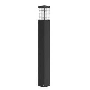 RADO II Czarny wys. 75cm. Lampa ogrodowa stojąca RADO II 1 BL